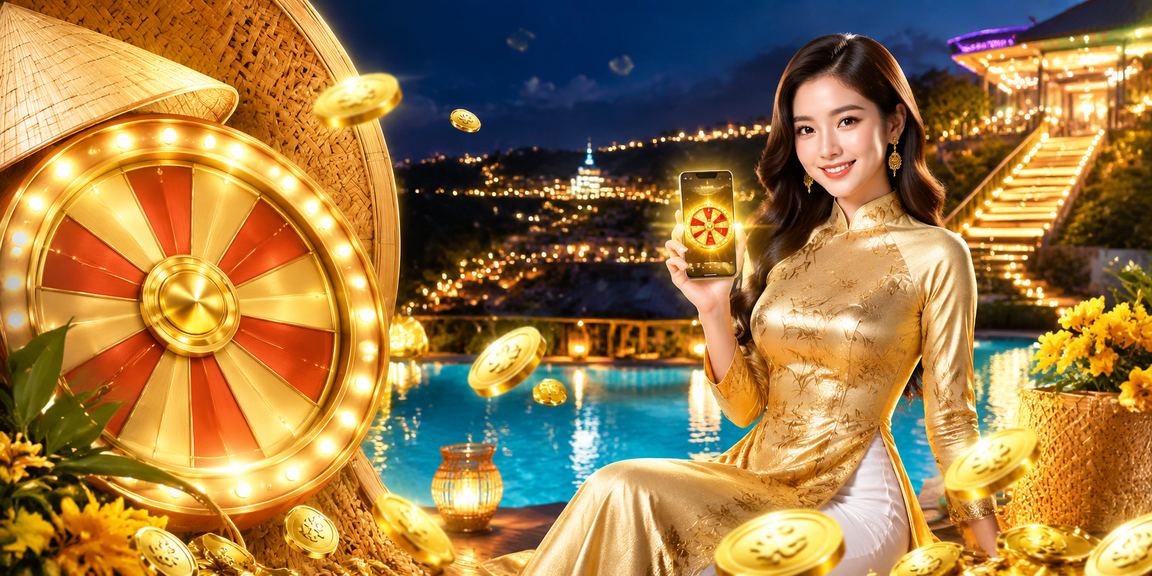 Người chơi tại Đà Lạt trong trang phục áo dài tham gia Roulette trực tuyến